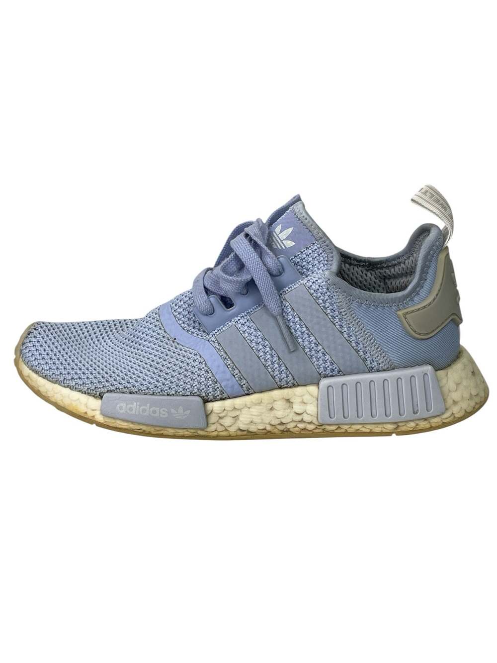 Adidas NMD_R1 Aero Blue Women's Mesh Lace Up Athletic Running Shoes Size 7
